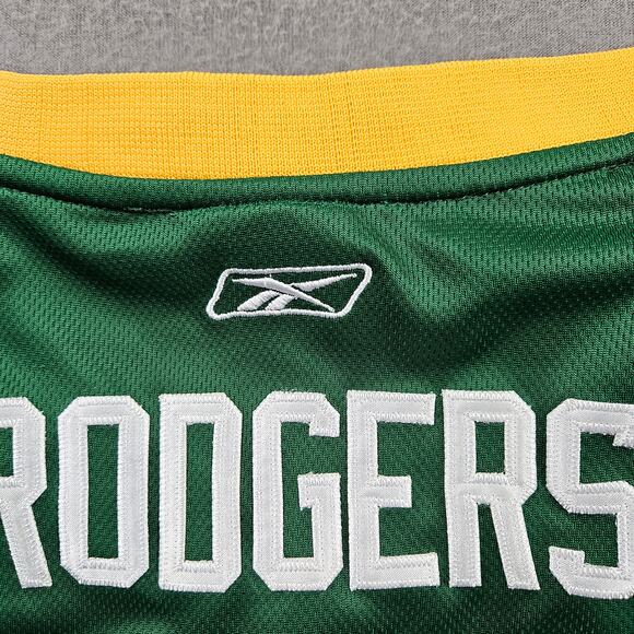 Greenbay Packers Jersey Womens M Reebok Rodgers - Picture 10 of 11